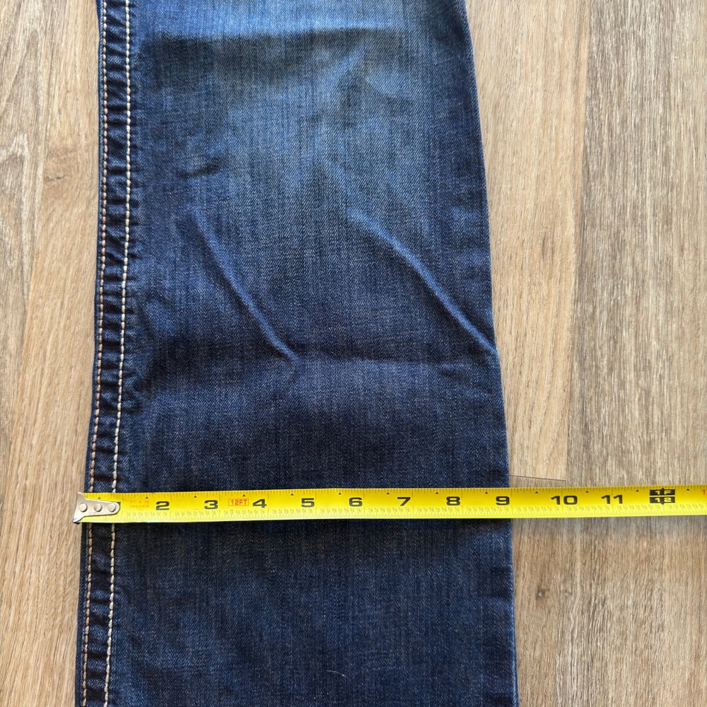 Cinch Ian Slim Fit Bootcut Jeans Mens 33x32 Dark Wash Denim MB69936001 - Picture 10 of 10